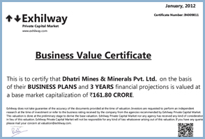 business-value-certificate